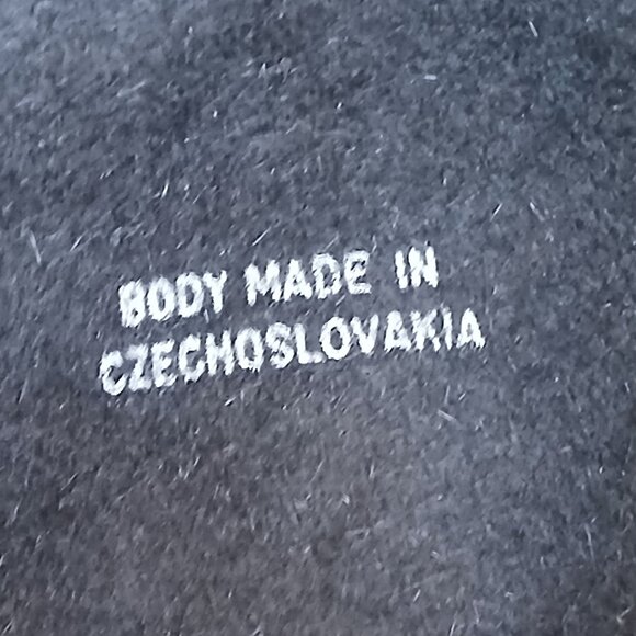 Black Wool Floppy Brimmed Fedora Hat Classy - Picture 7 of 8